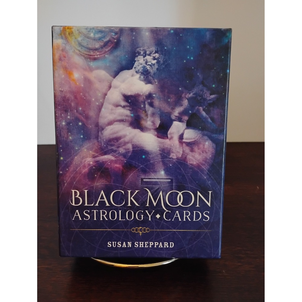 BlackMoon Astrology CardSusan Sheppard Blue Angel Oracle Deck 52 Cards Guidebook